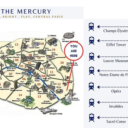 Appartamento Le Mercury - Confortable Et Lumineux - Nation *